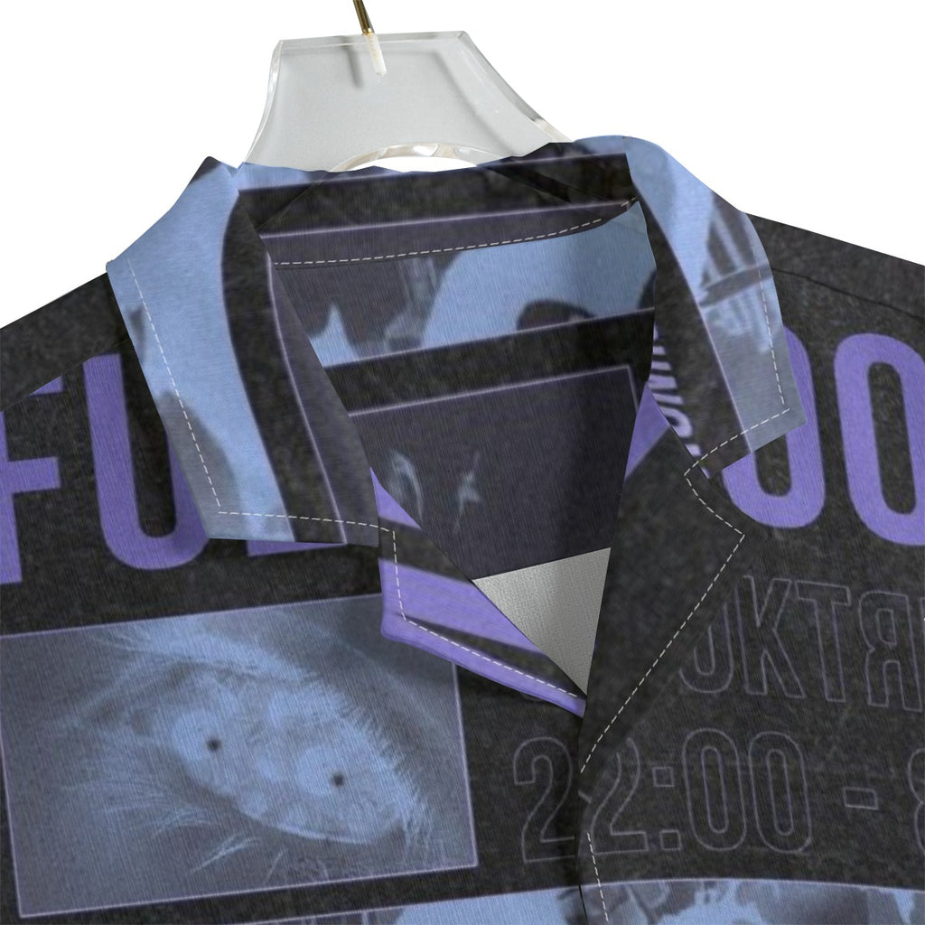 Twilight Moon - Men's Textured Clubwear Shirt