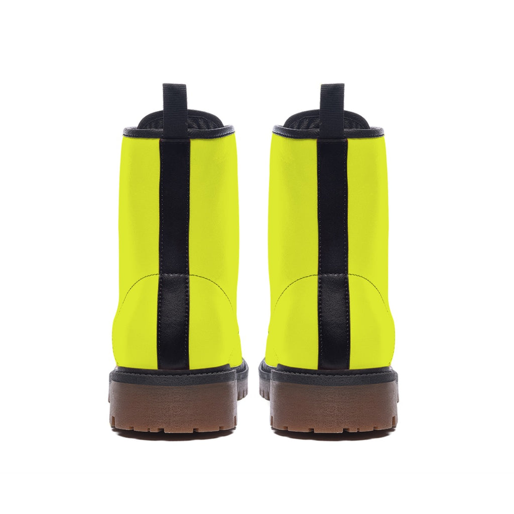 Lemon Green - Men's Martin Short Boots
