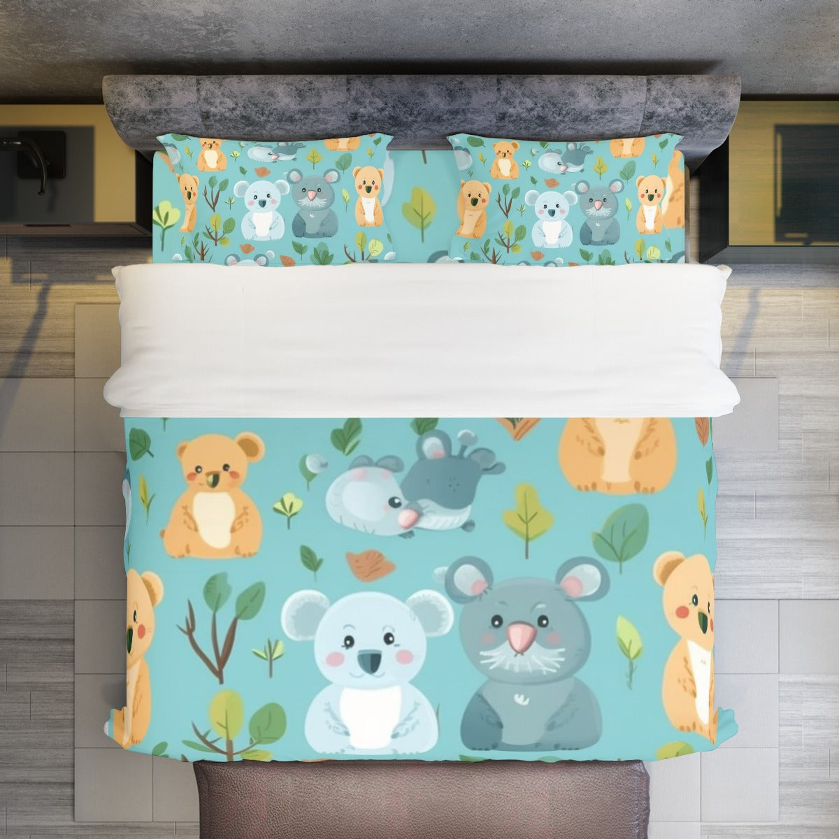 Koala I - Four-piece Duvet Cover Set