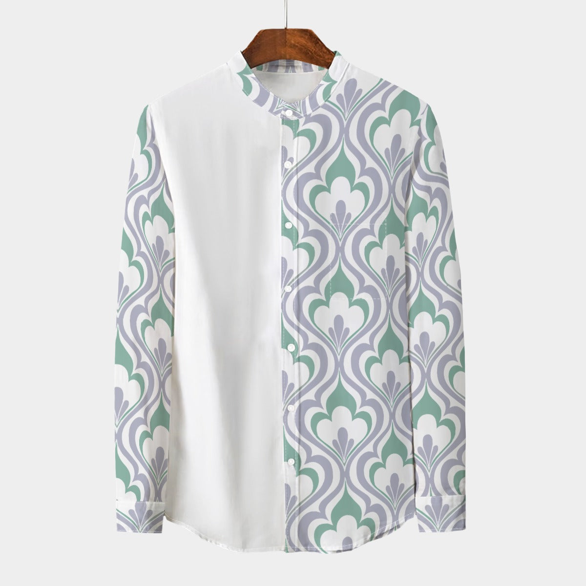 Retro Indian Print XIX- Designer Shirt