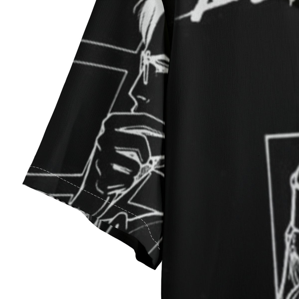 Cyber Punk - Men's Textured Clubwear Shirt