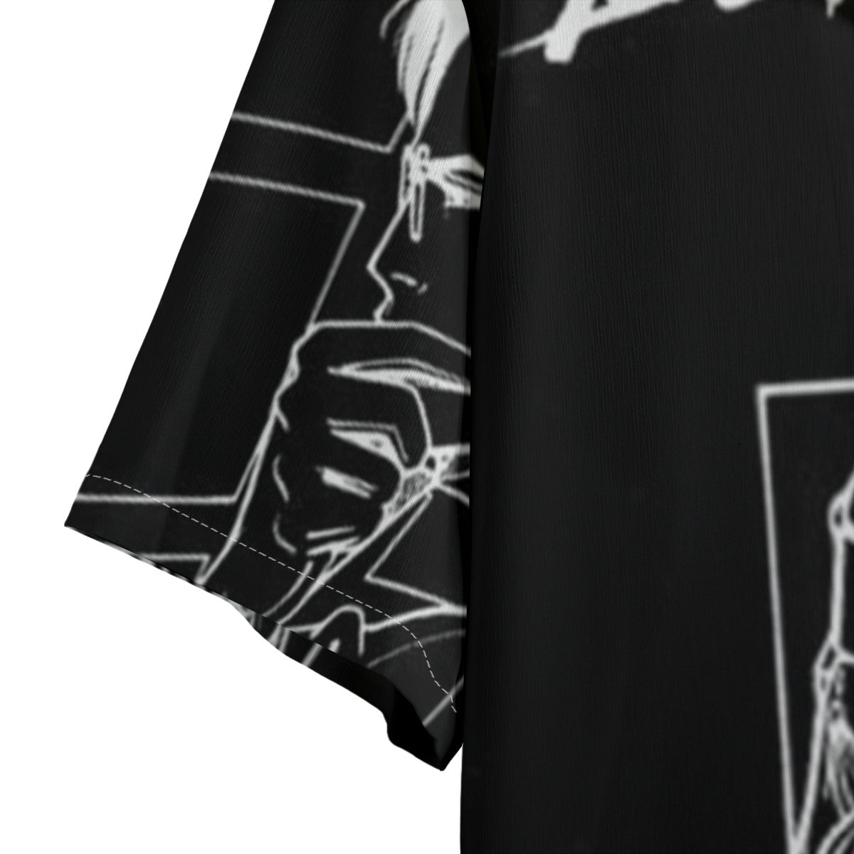 Cyber Punk - Men's Textured Clubwear Shirt