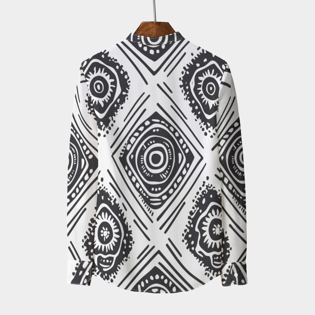 Retro Indian Print XXXIV- Designer Shirt