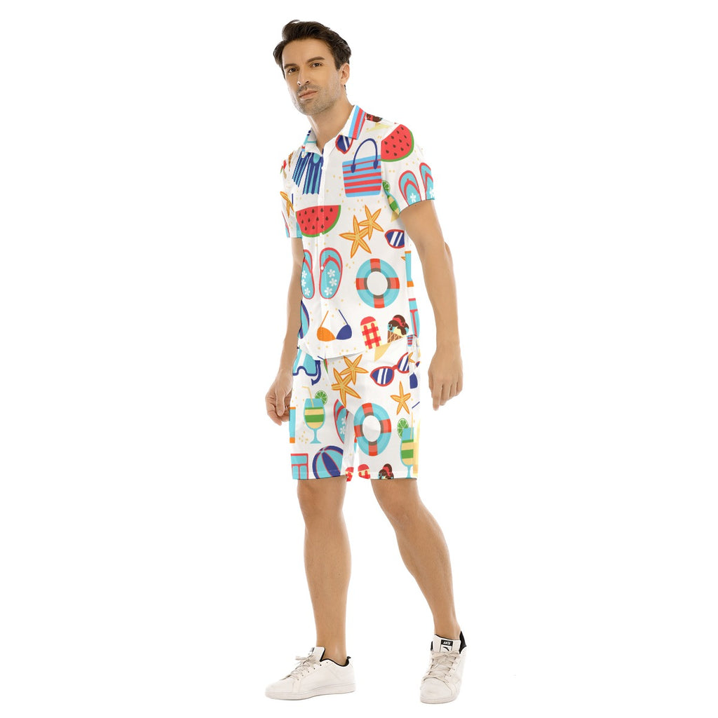 Aqua-Rizz - Men's Short Sleeve Shirt Set