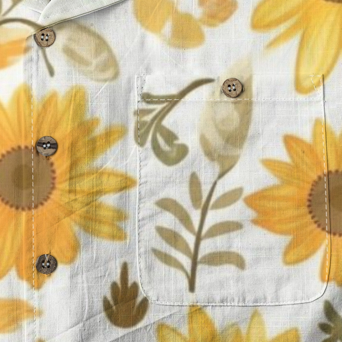 Sunflower I - Designer Shirt - 100% Cotton