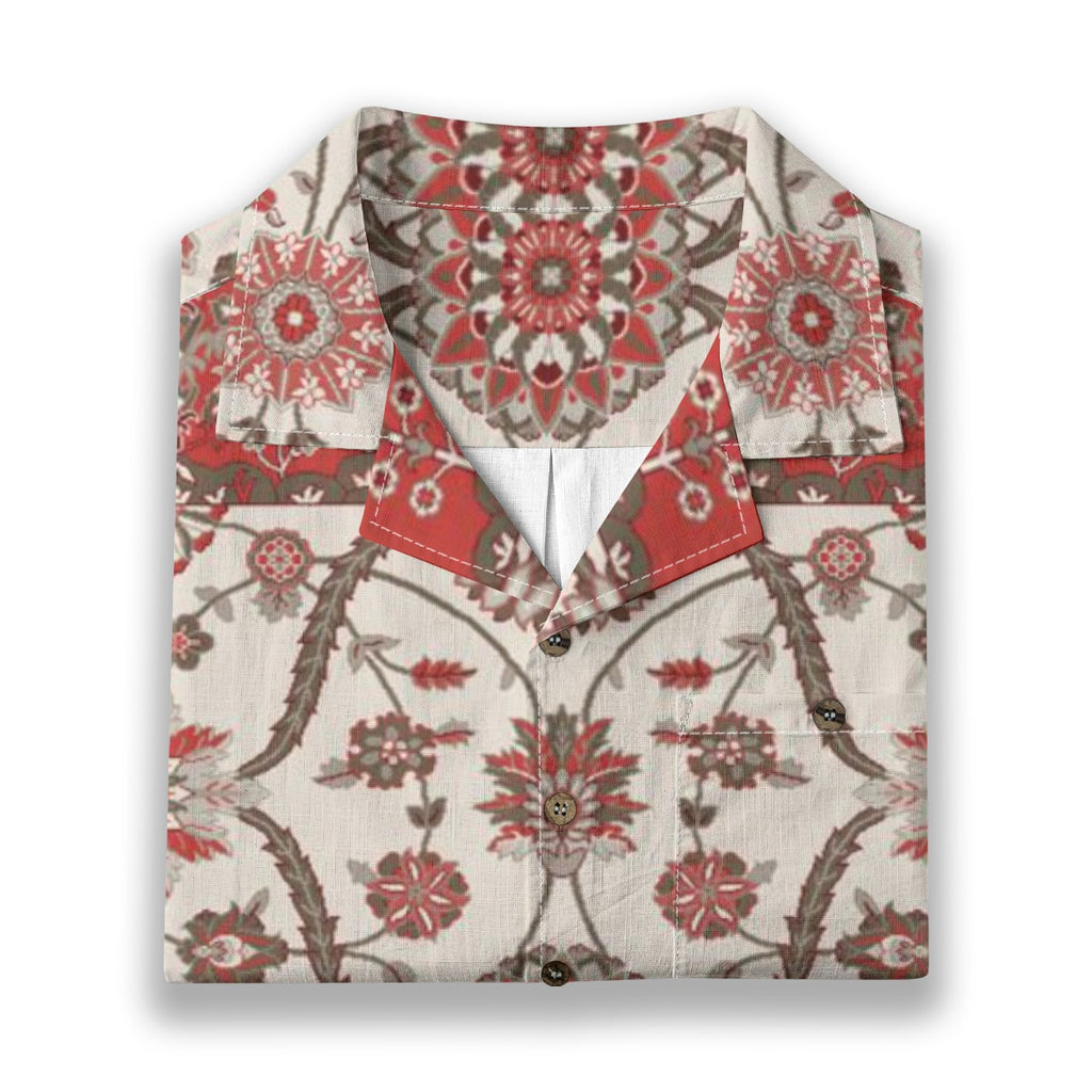 Ajrak Inspired -Designer Shirt - 100% Cotton