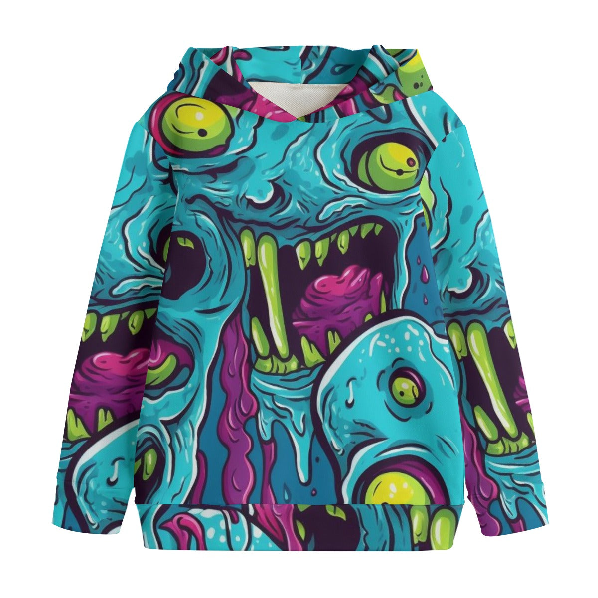 Monster I - Kid's Heavyweight Pullover Hoodie