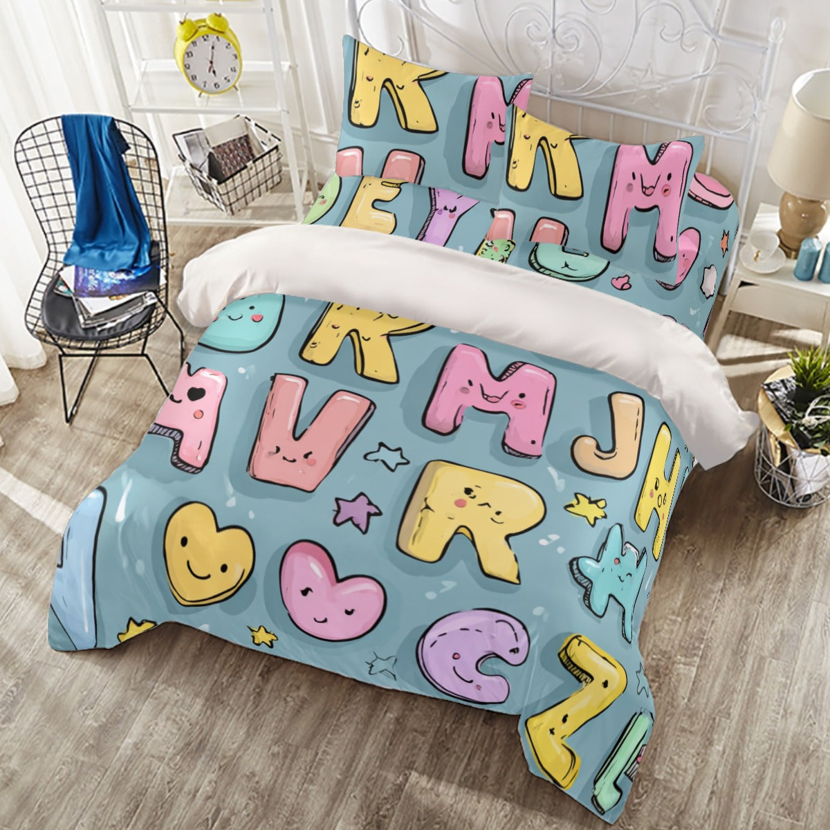 ABCD I - Four-piece Duvet Cover Set