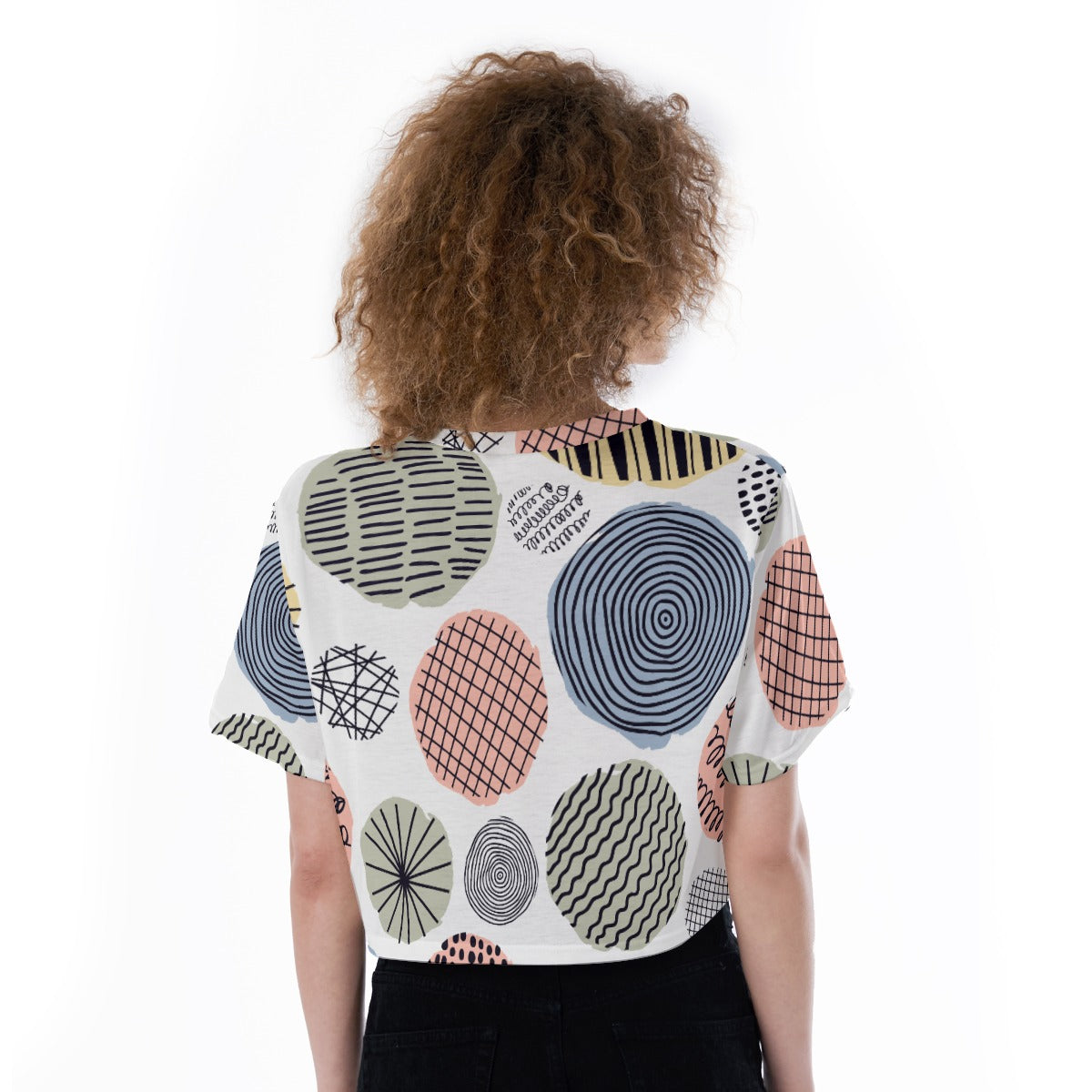 Eclectic Orbit - Cropped T-Shirt