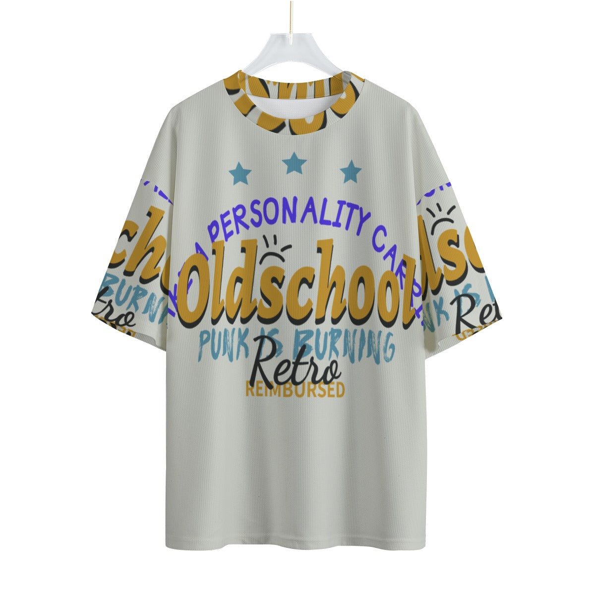Old School Punk - Unisex Drop-shoulder T-shirt