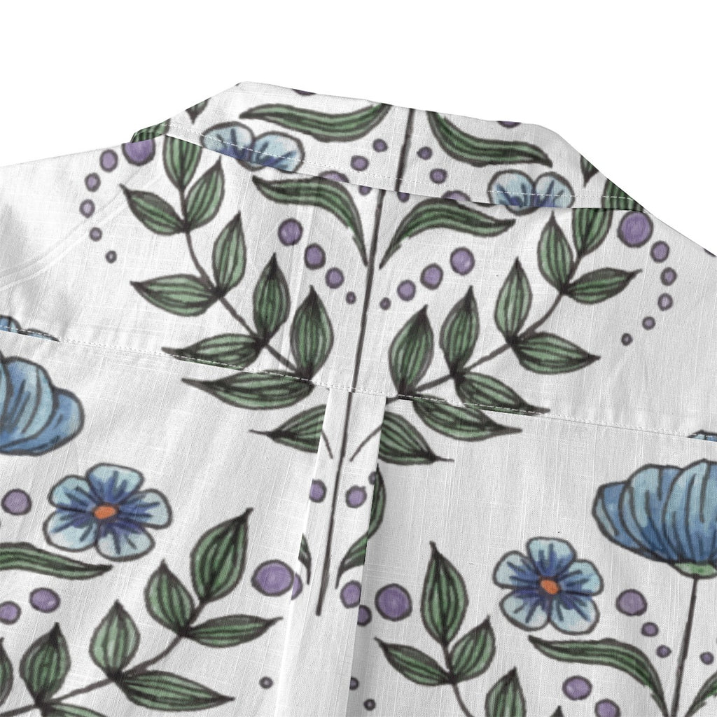 Retro Indian Print XVIII - Designer Shirt - 100% Cotton