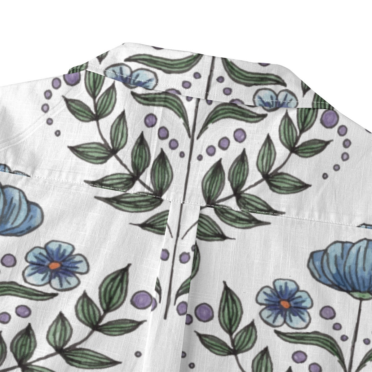 Retro Indian Print XVIII - Designer Shirt - 100% Cotton