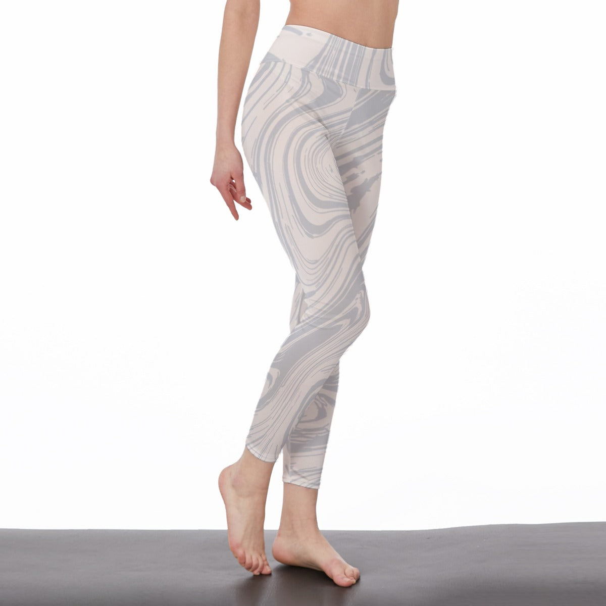 Women's High Waist Leggings | Side Stitch Closure