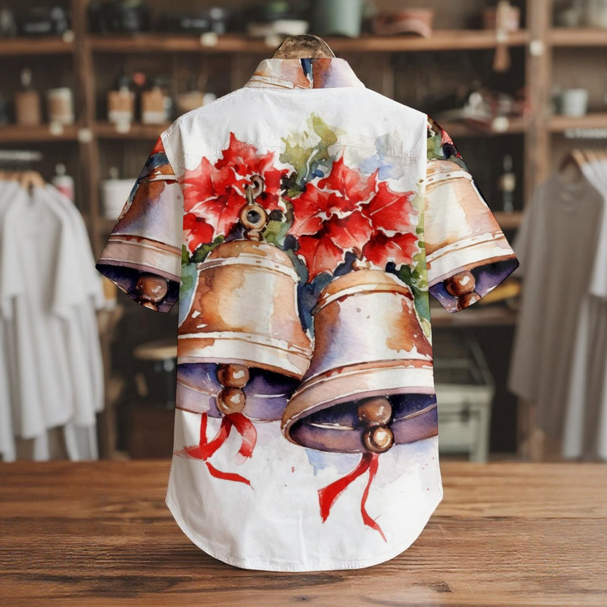 Jingles -  Men's Short Sleeve Shirt With Pockets