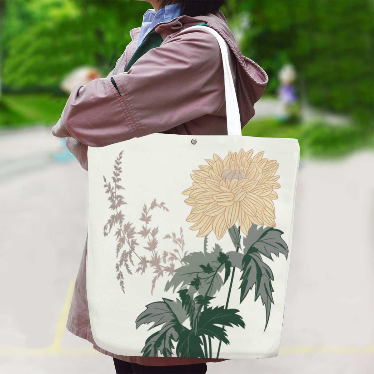 Just Bloom - Large Canvas Bag
