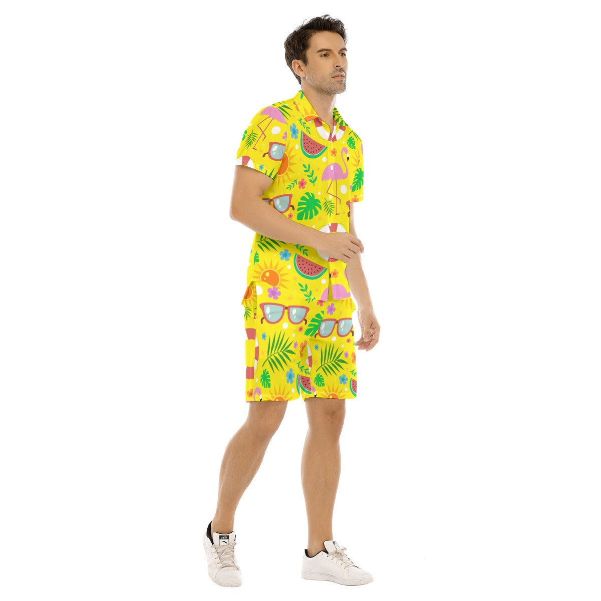 Tropic Twist - Men's Short Sleeve Shirt Set