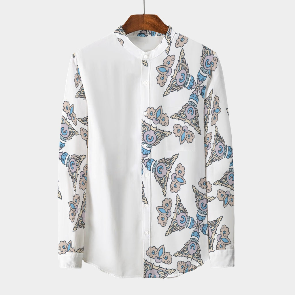 Retro Indian Print XXVI- Designer Shirt