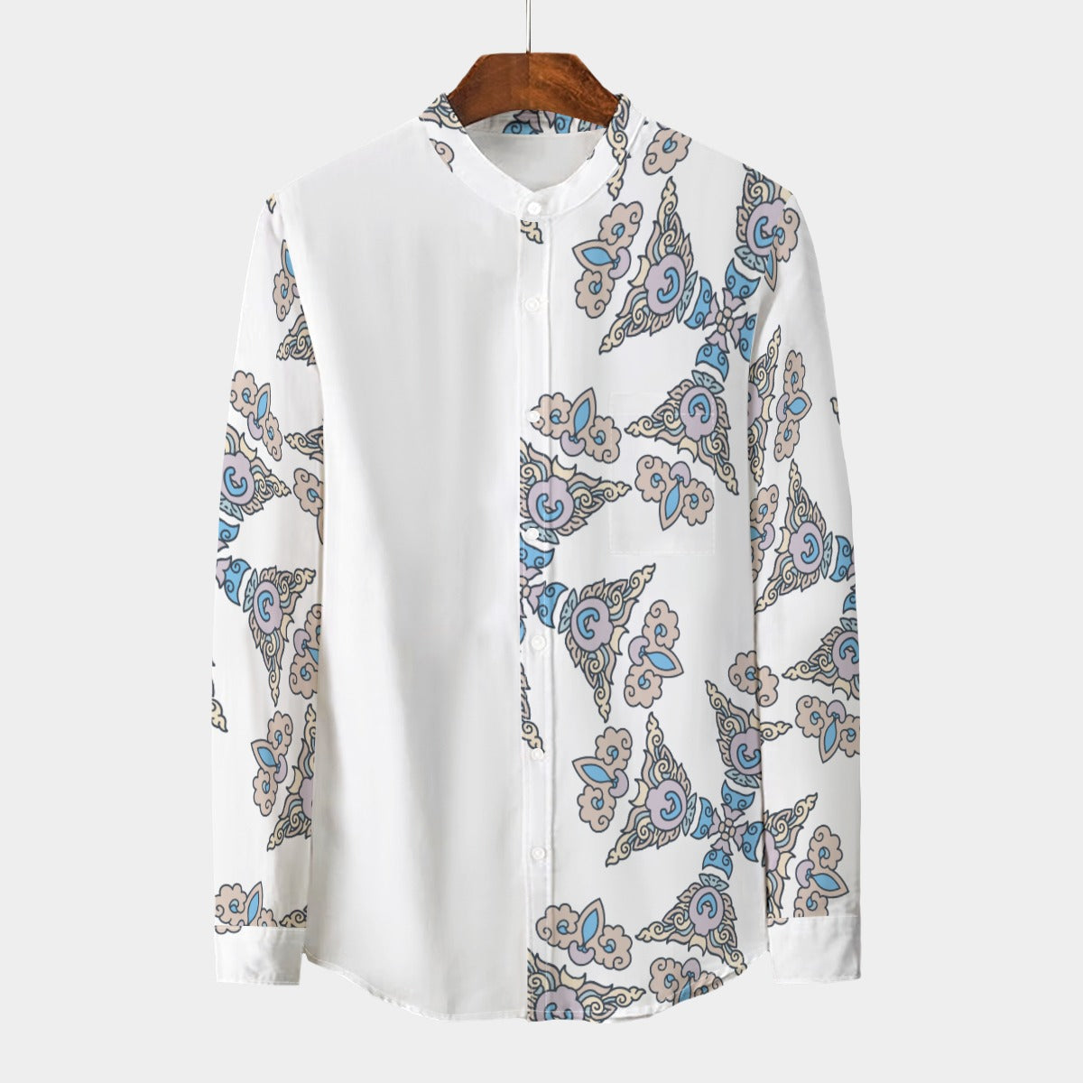 Retro Indian Print XXVI- Designer Shirt