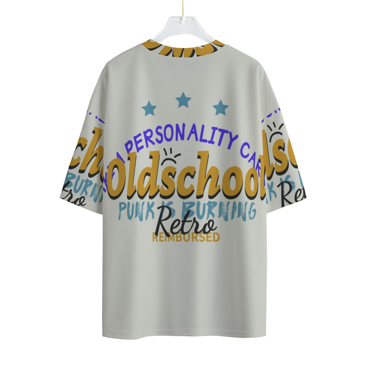 Old School Punk - Unisex Drop-shoulder T-shirt