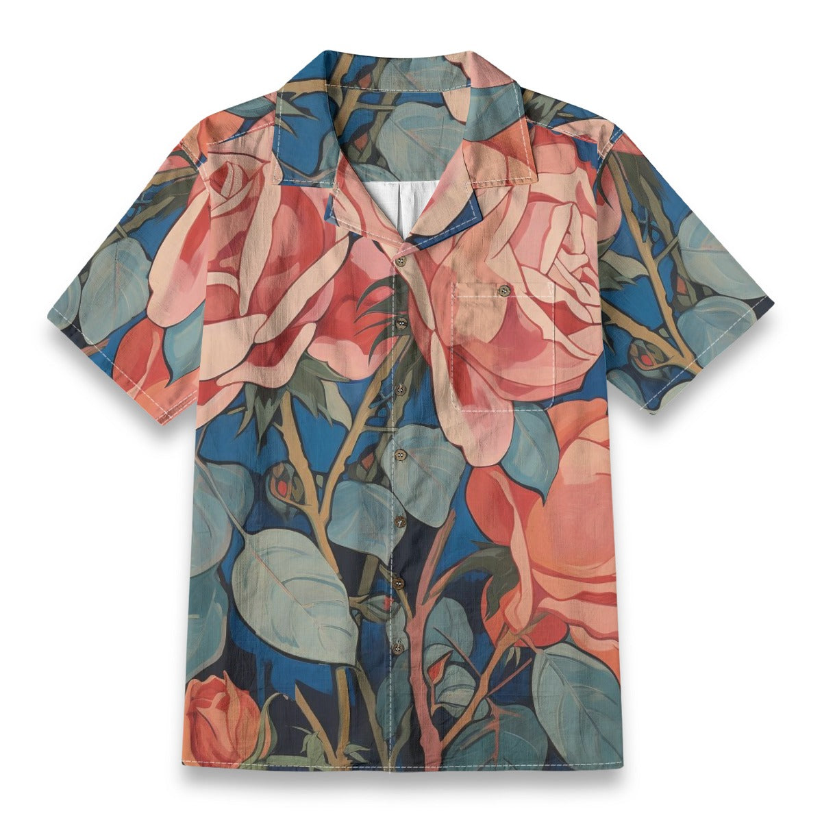 Rose XI - Designer Shirt - 100% Cotton