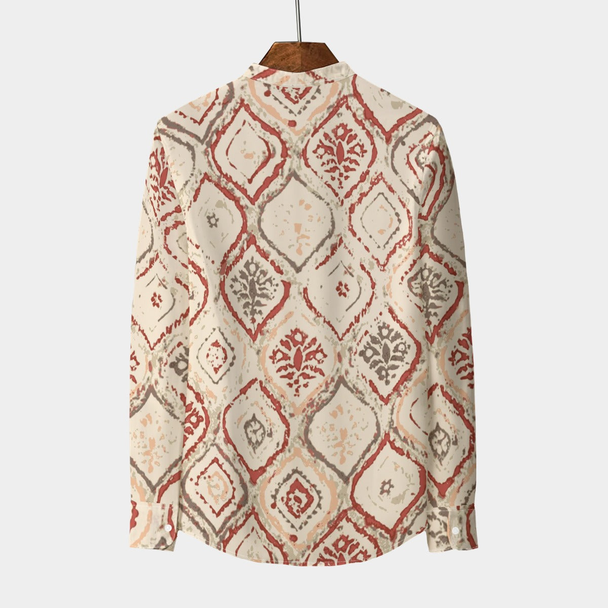 Retro Indian Print III- Designer Shirt