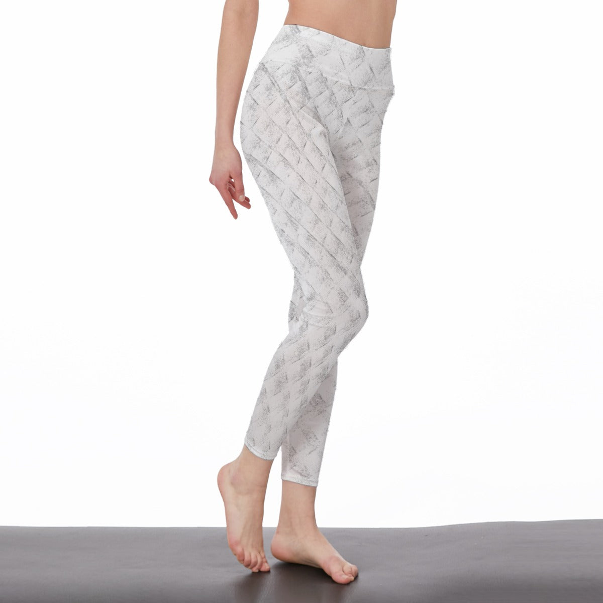 Women's High Waist Leggings | Side Stitch Closure