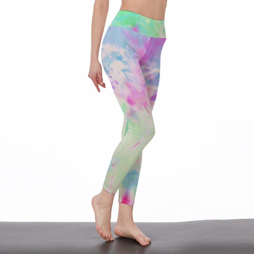 Women's High Waist Leggings | Side Stitch Closure