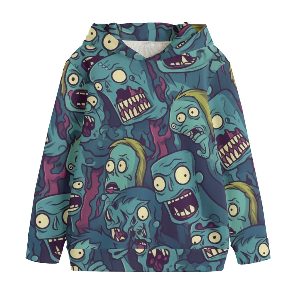 Zombie XXII - Kid's Heavyweight Pullover Hoodie