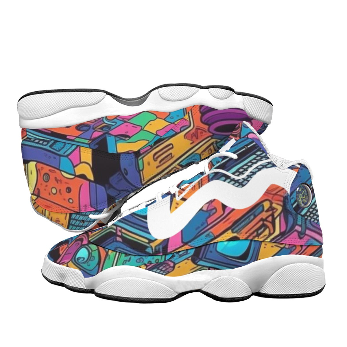 Data Surge - Curved Basketball Shoes