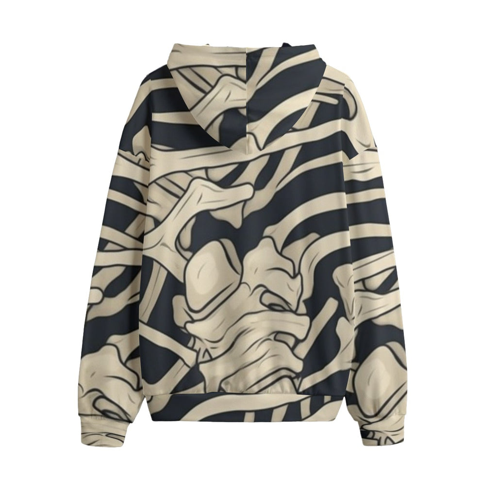 Skeleton I - Unisex Plus Fleece Pullover Hoodie