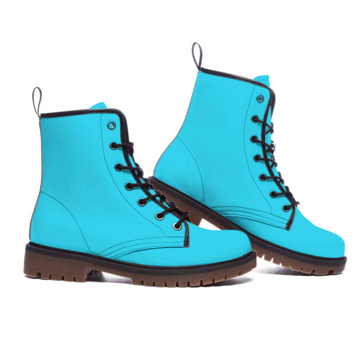 Neon Blue - Men's Martin Short Boots
