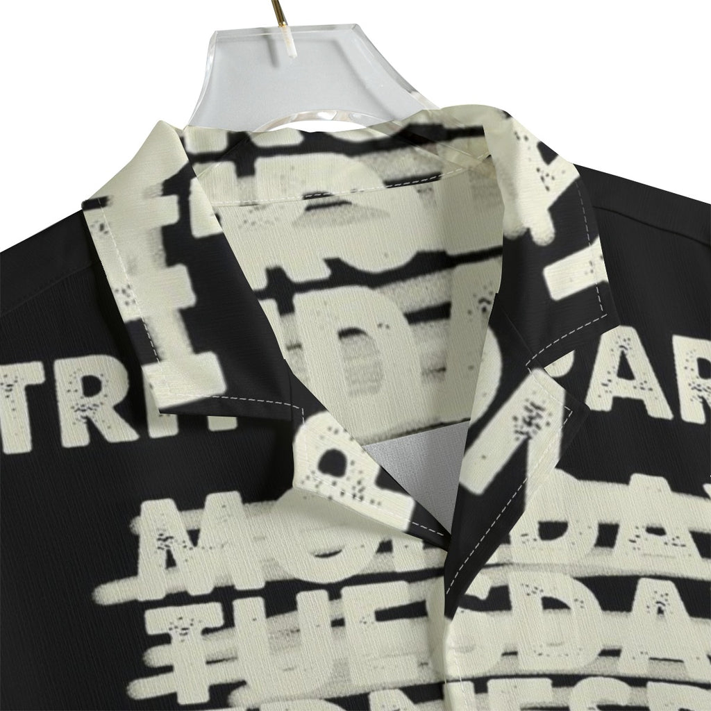 Triton Party - Men's Textured Clubwear Shirt