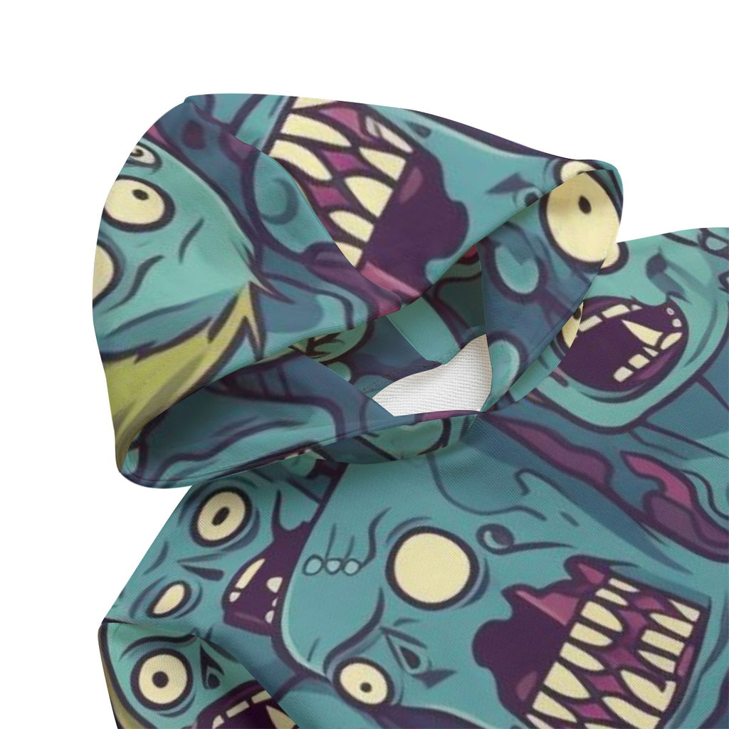 Zombie XXII - Kid's Heavyweight Pullover Hoodie