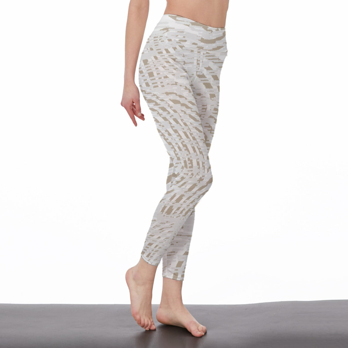 Women's High Waist Leggings | Side Stitch Closure