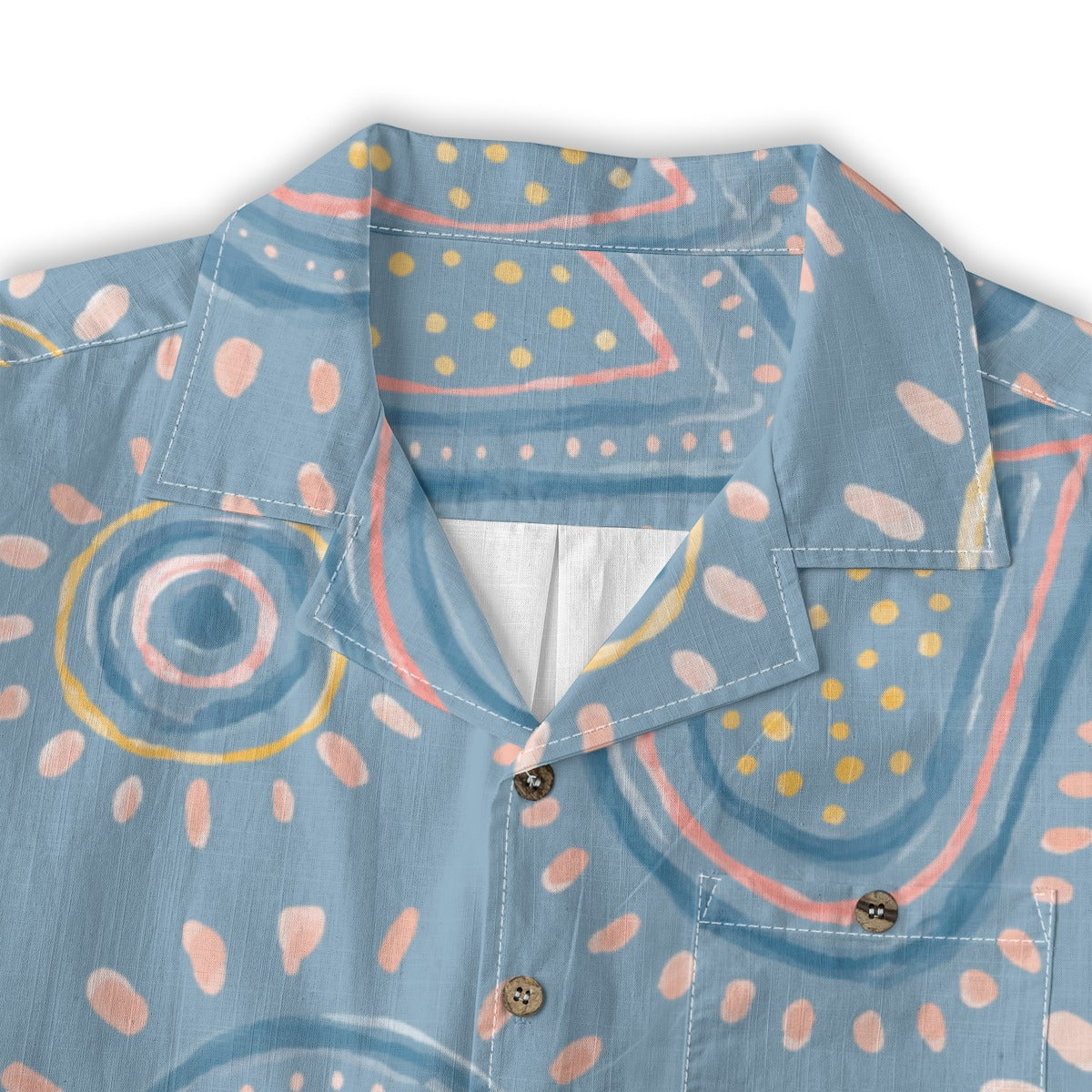 Retro Indian Print XI - Designer Shirt - 100% Cotton