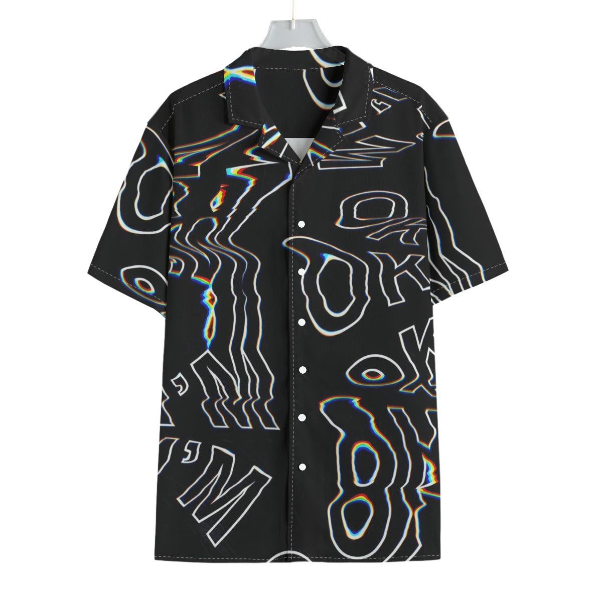 Distortion - Men's Textured Clubwear Shirt