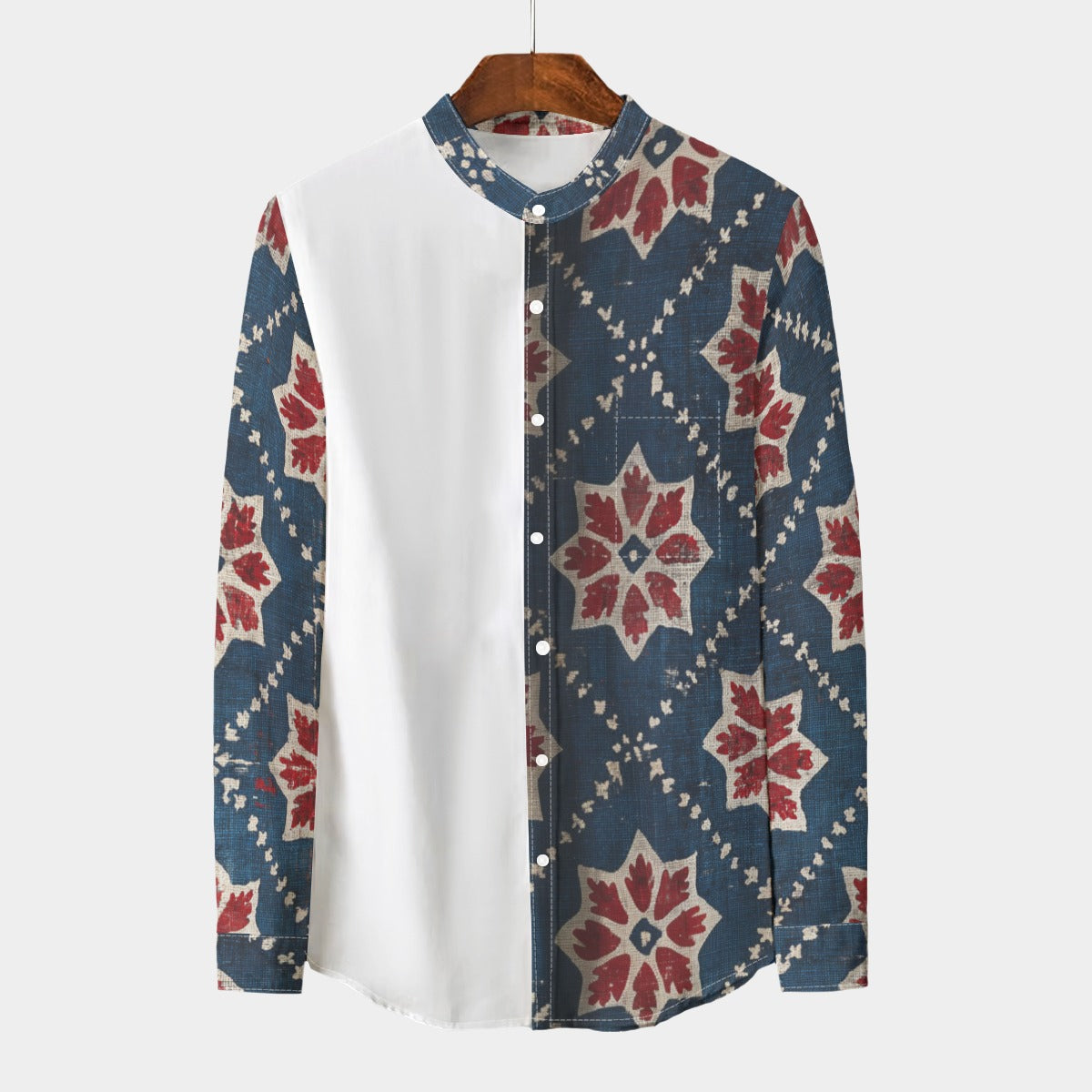 Retro Indian Print II- Designer Shirt