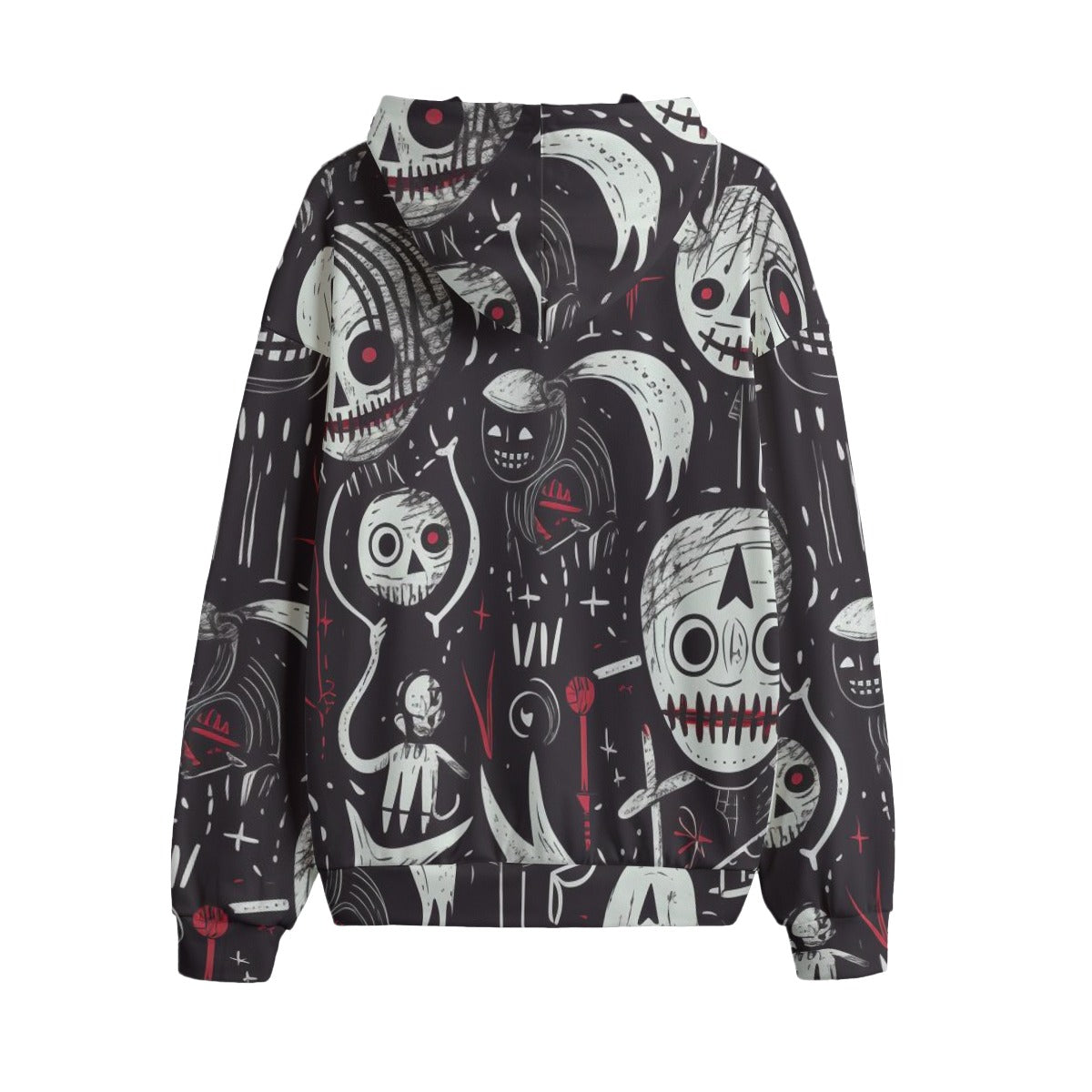 Scary Doll II - Unisex Plus Fleece Pullover Hoodie