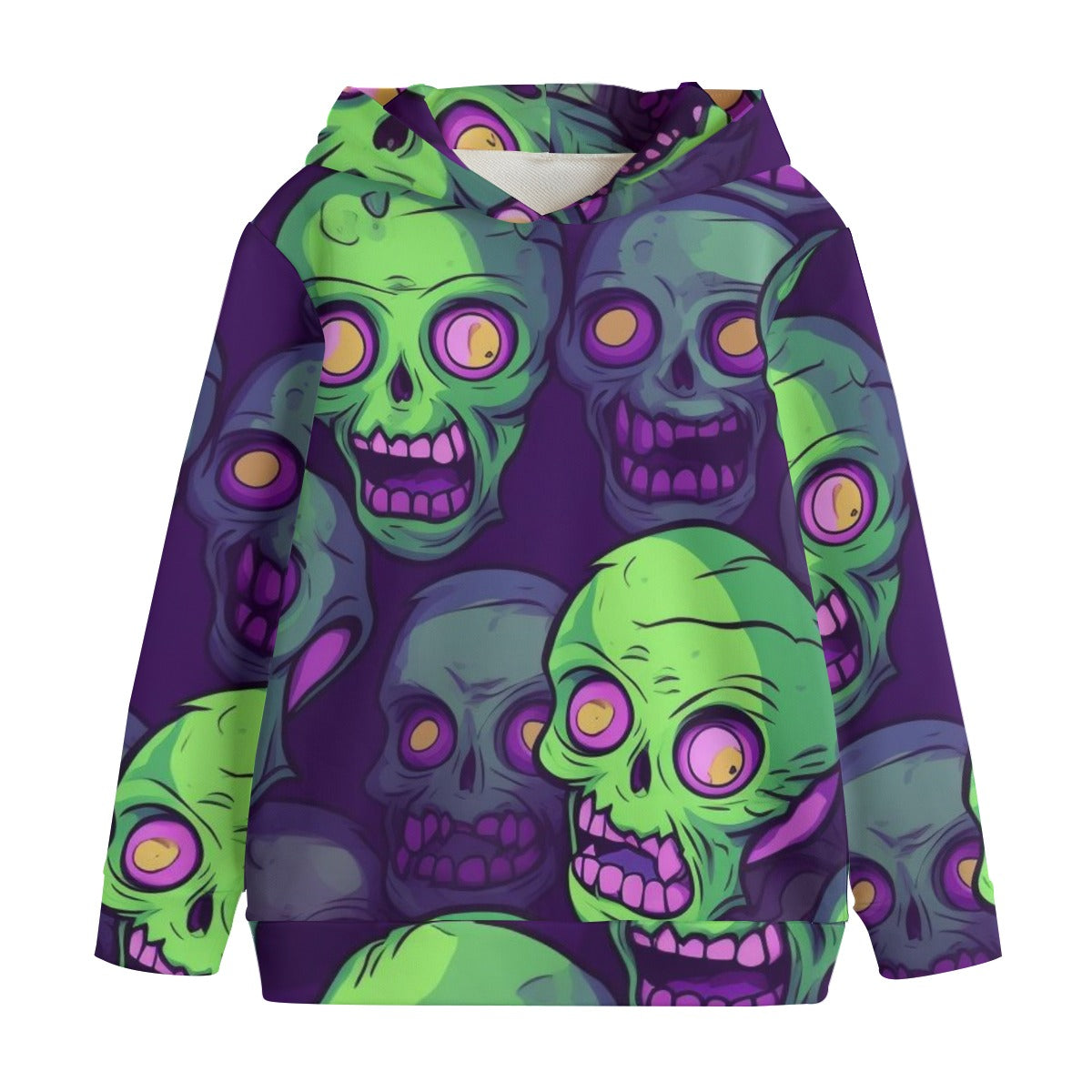Skull I- Kid's Heavyweight Pullover Hoodie