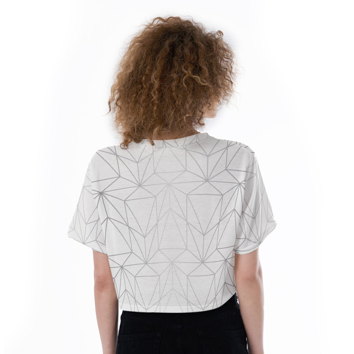 Vertex Mesh - Cropped T-Shirt