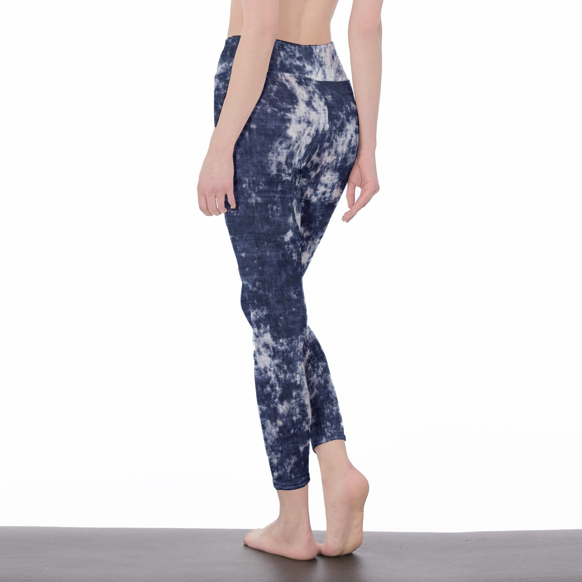 Women's High Waist Leggings | Side Stitch Closure