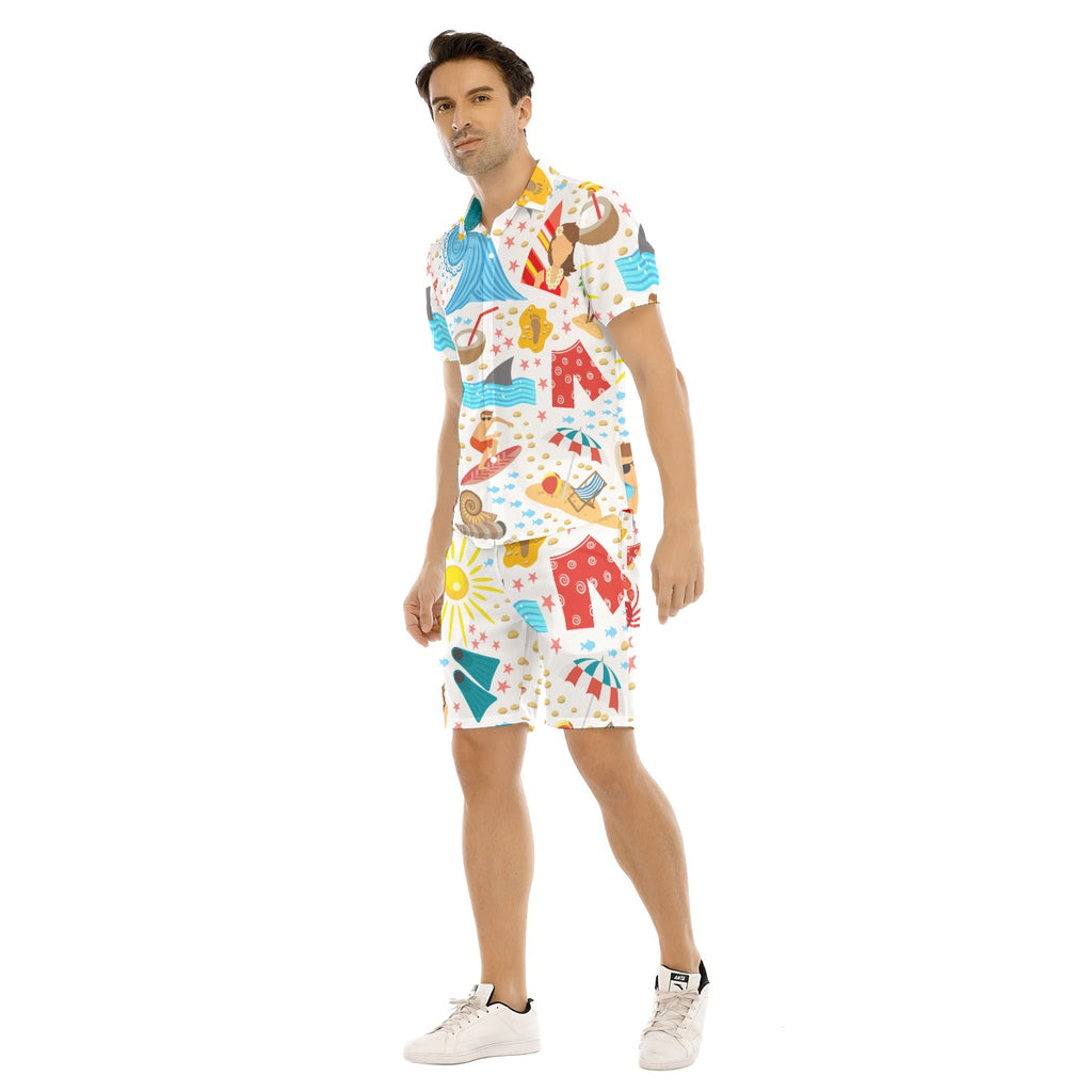 High Tide -  Men's Short Sleeve Shirt Set