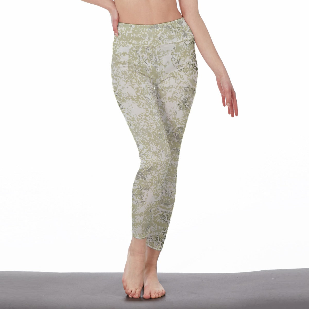 Women's High Waist Leggings | Side Stitch Closure
