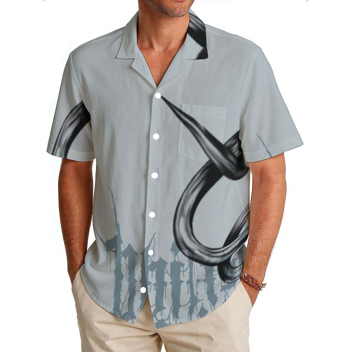 Curly Fence - Men's Clubwear Shirt