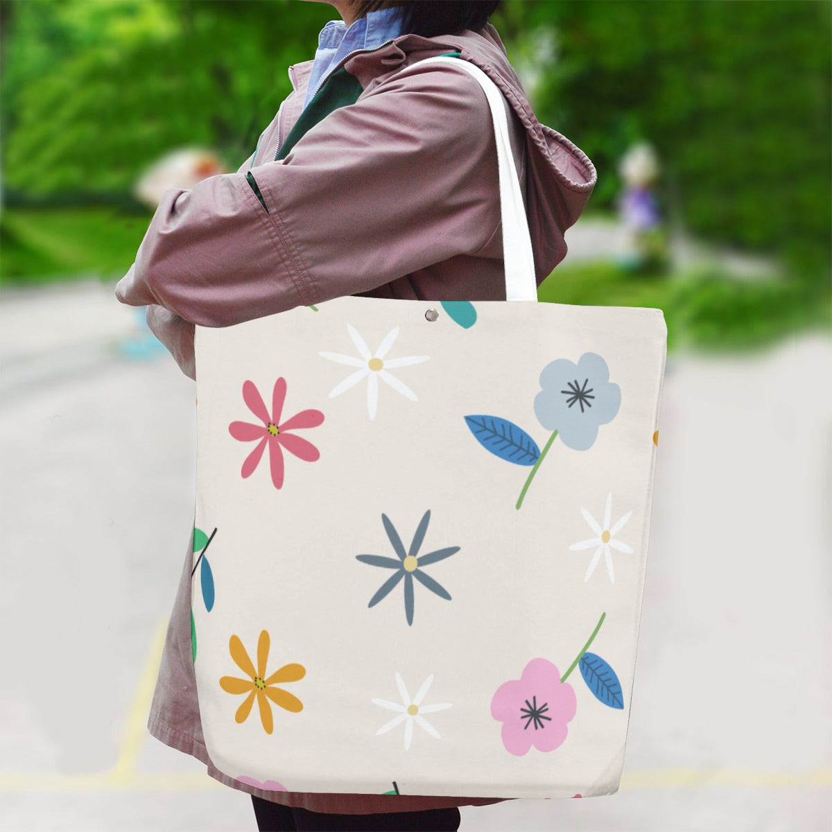 Spring - Large Canvas Bag