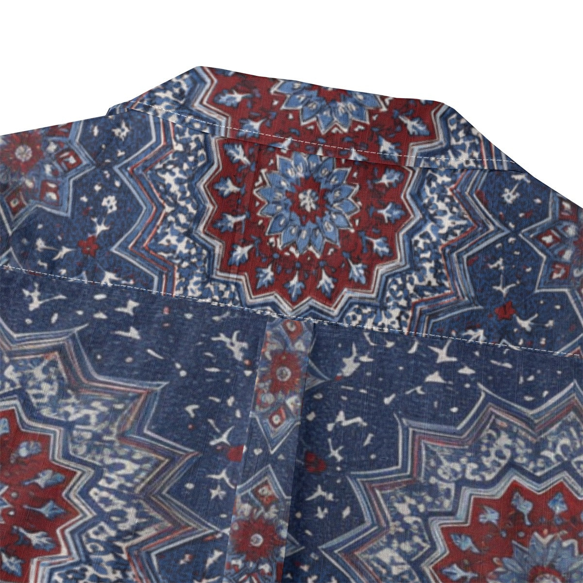 Ajrak Inspired- Designer Shirt - 100% Cotton