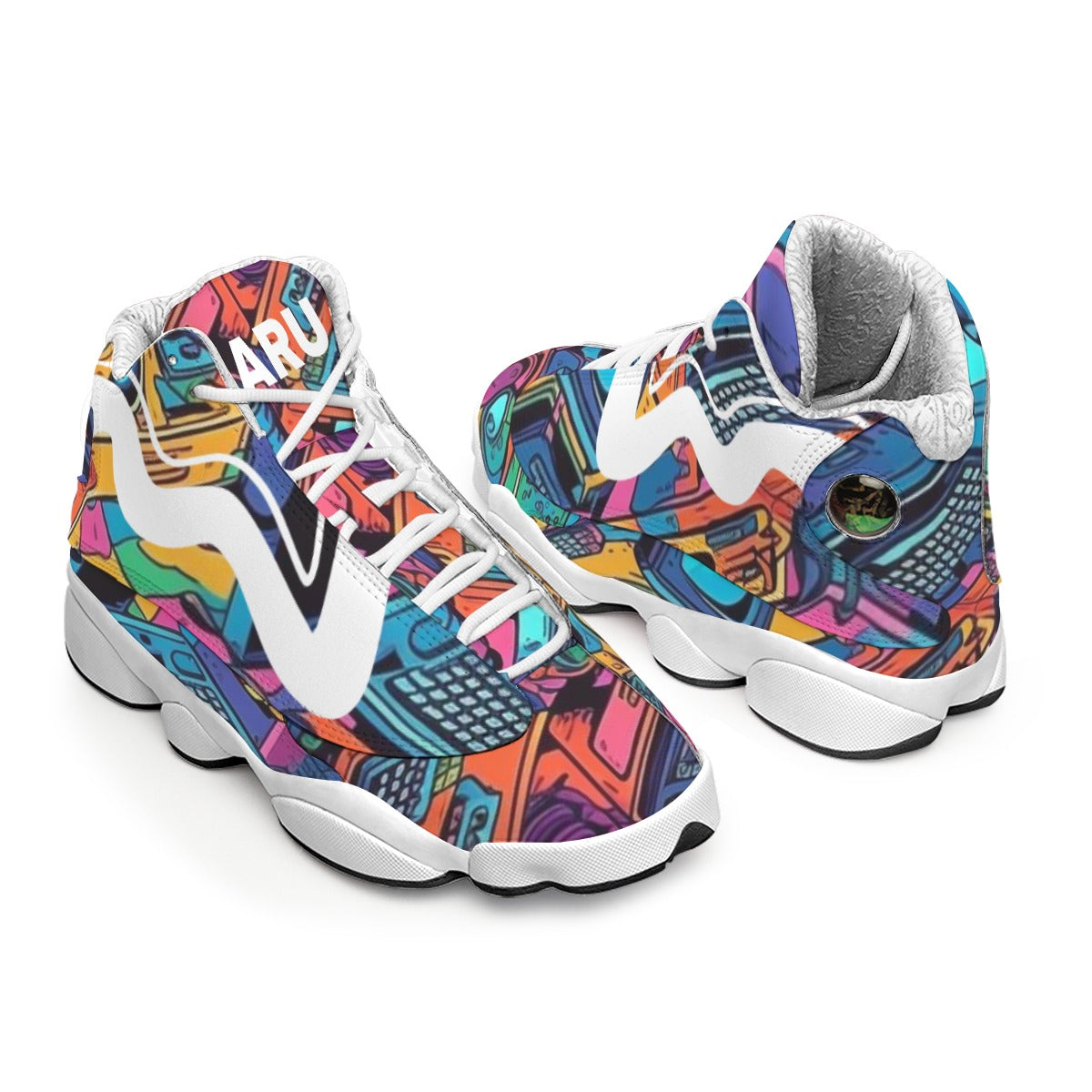 Data Surge - Curved Basketball Shoes
