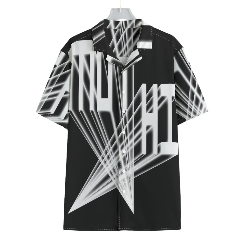 NUT HI- Men's Textured Clubwear Shirt