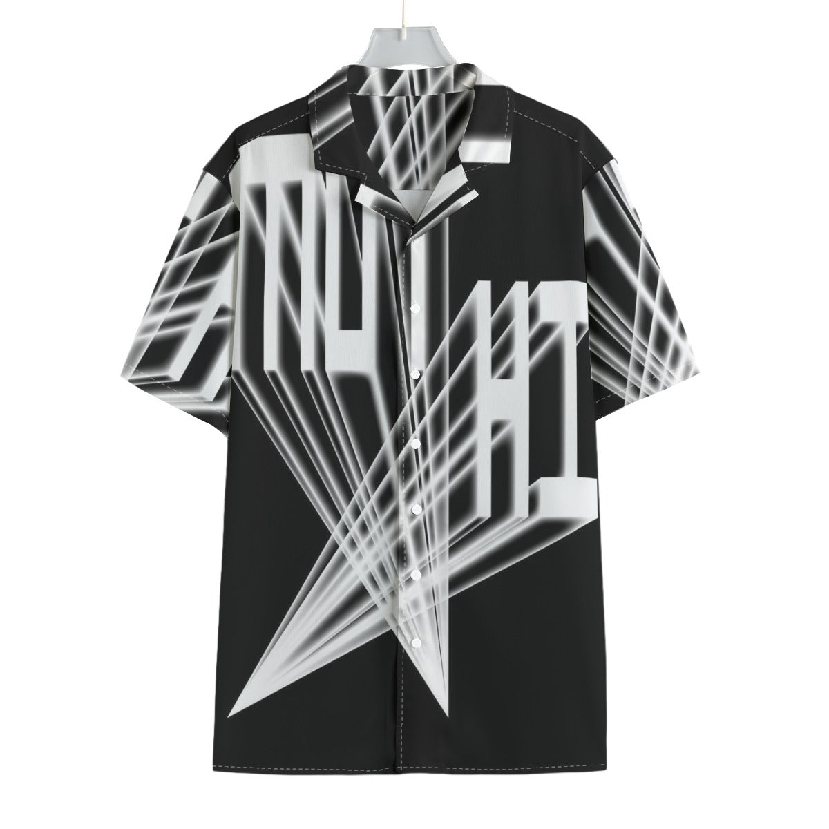 NUT HI- Men's Textured Clubwear Shirt