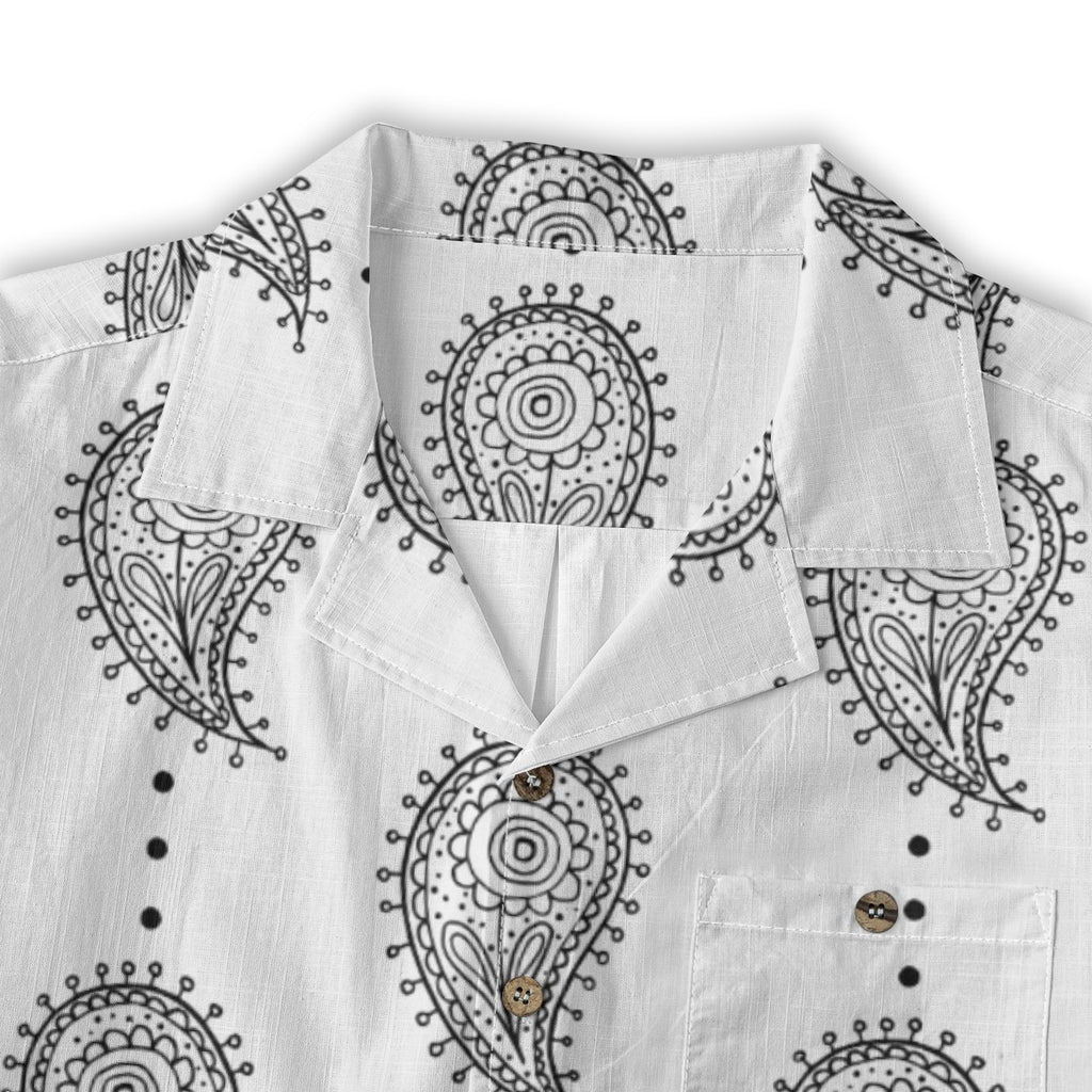 Retro Indian Print XIII - Designer Shirt - 100% Cotton